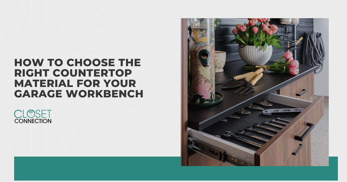 How to Choose the Right Countertop Material for Your Garage Workbench