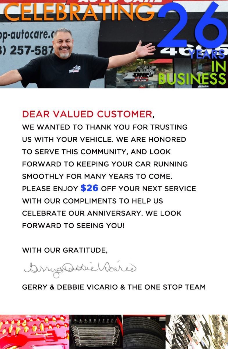 Blog  | One Stop Auto Care