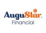 The AuguStar Financial logo, featuring the word in dark blue and orange, with a small orange star icon.