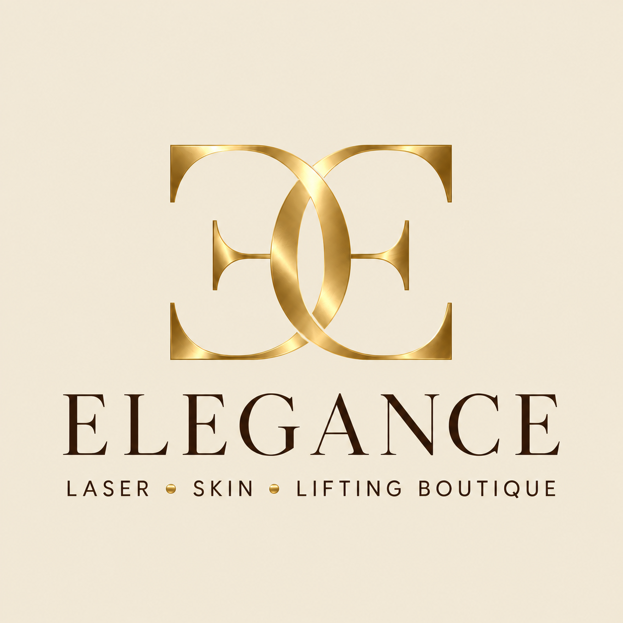 Nieuwe logo champagne Miss. Elegance · Laser, Skin & Lifting Boutique