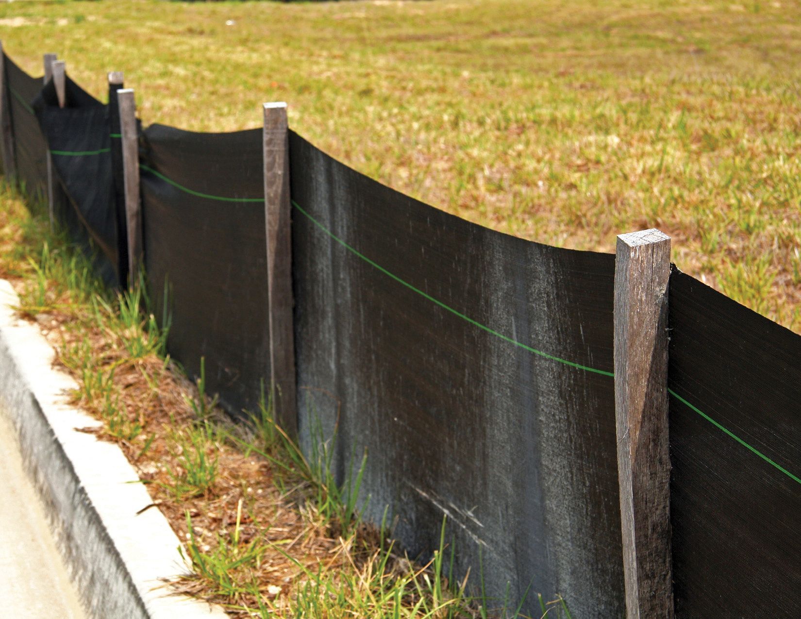 silt fence