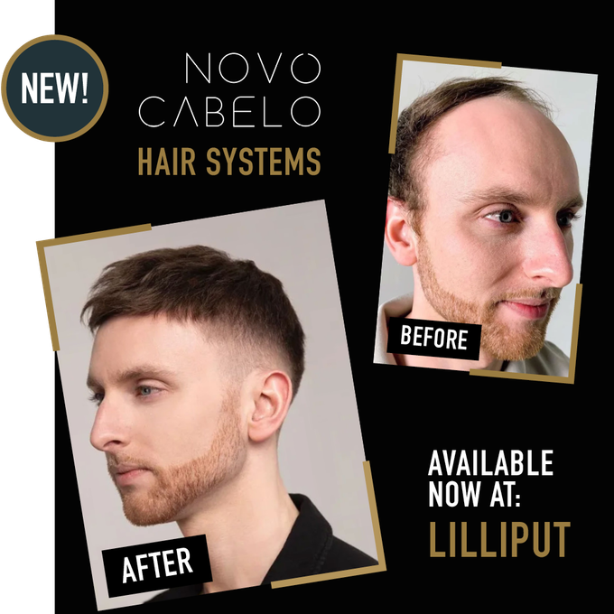 novo cabelo hair systems for hair loss treatment now available at swaffields lilliput in dorset