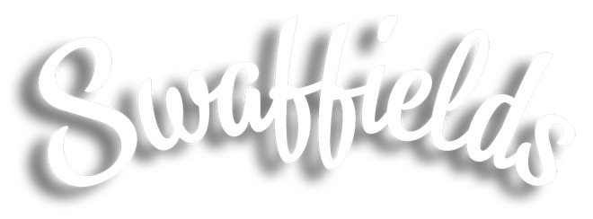swaffields script logo