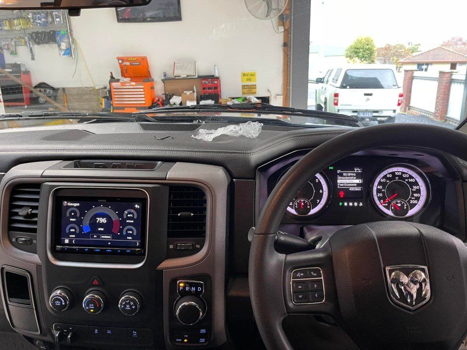 interior view of staring wheel