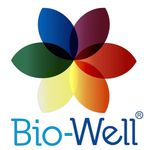 Bio-Well logo with a multicolored six-petal flower and blue text