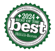 2024 Best of the Best Herald-Banner award seal in green and white
