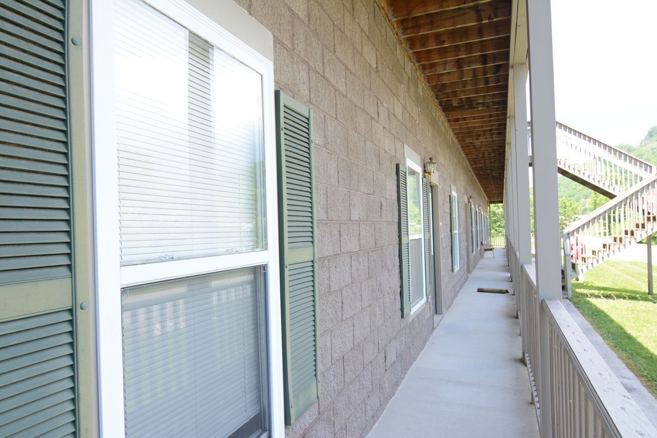 Balcony view of Townhomes & Flats At MSU