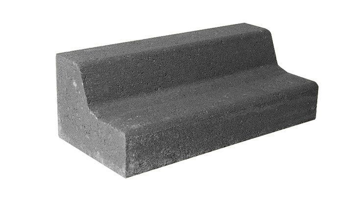 Adbri Masonry Lawn Edge Charcoal — Brisbane, QLD — Apollo Landscaping Supplies
