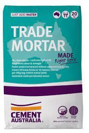 Trade Mortar 20kg — Brisbane, QLD — Apollo Landscaping Supplies