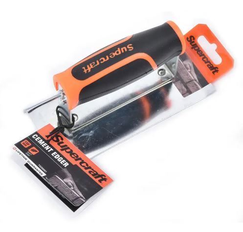 A supercraft cement grout spreader in a package