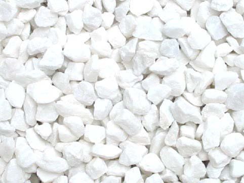 Crushed White Pebbles