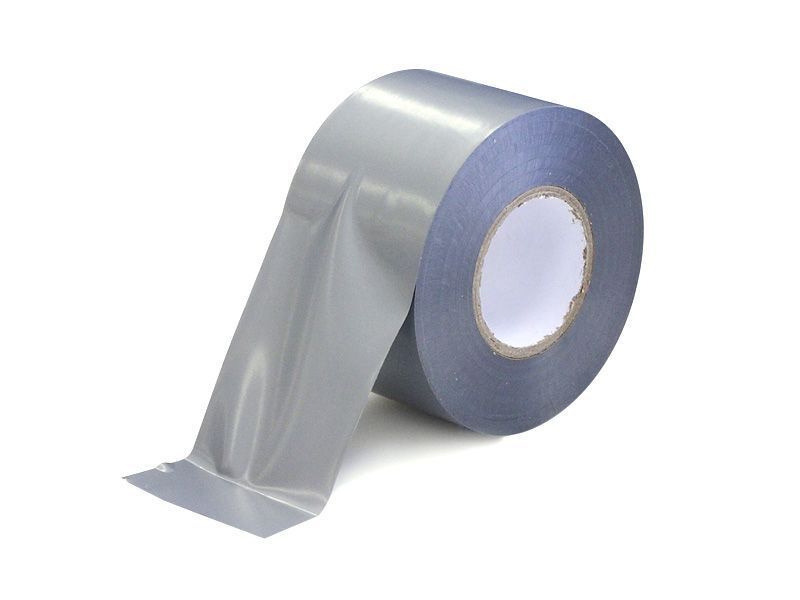 A roll of duct tape on a white background