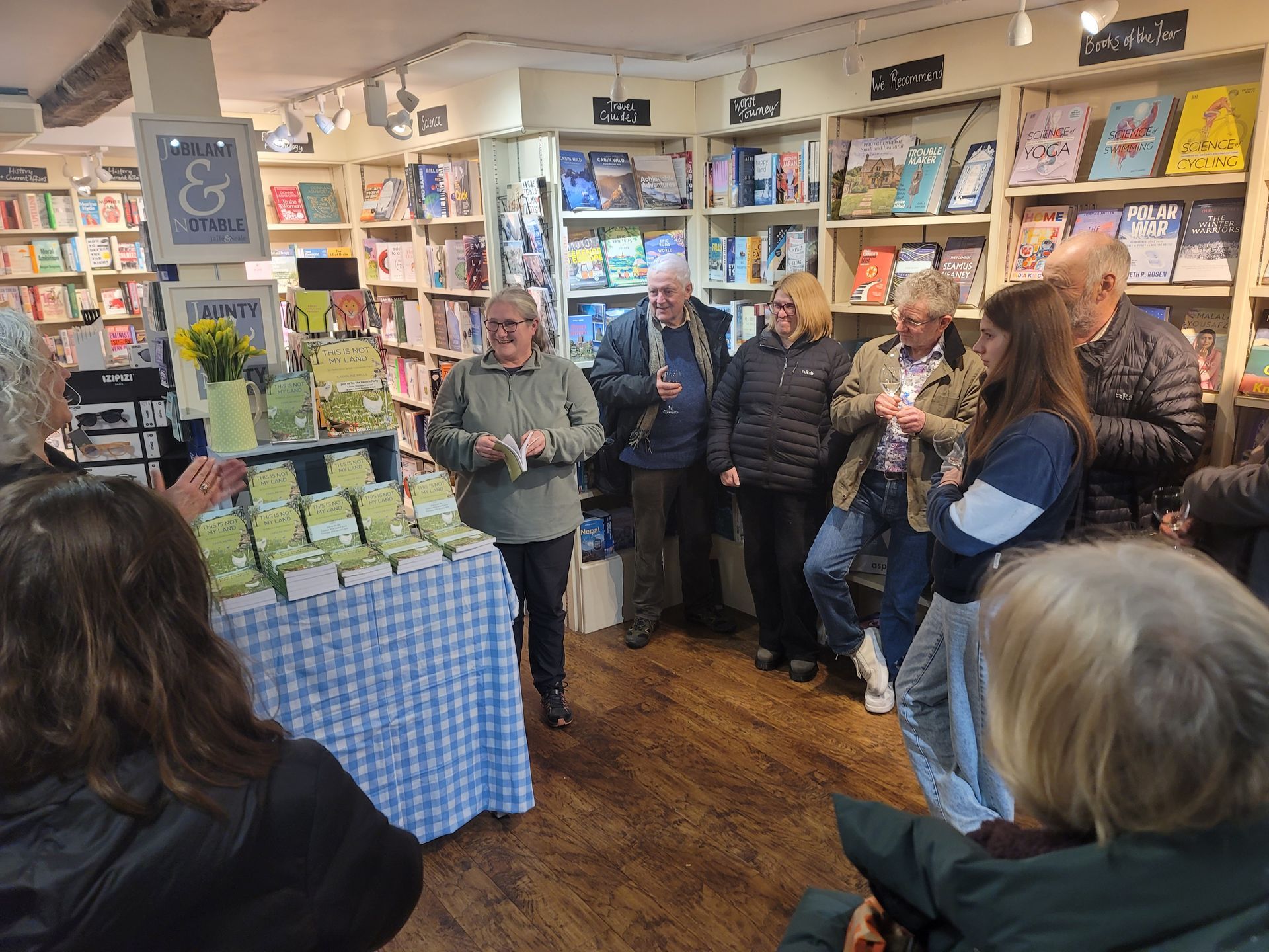 Book launch of the book This Is Not My Land