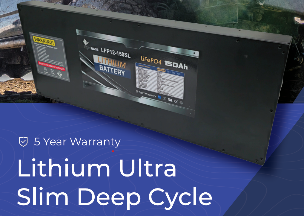 Lithium Battery Slim Line