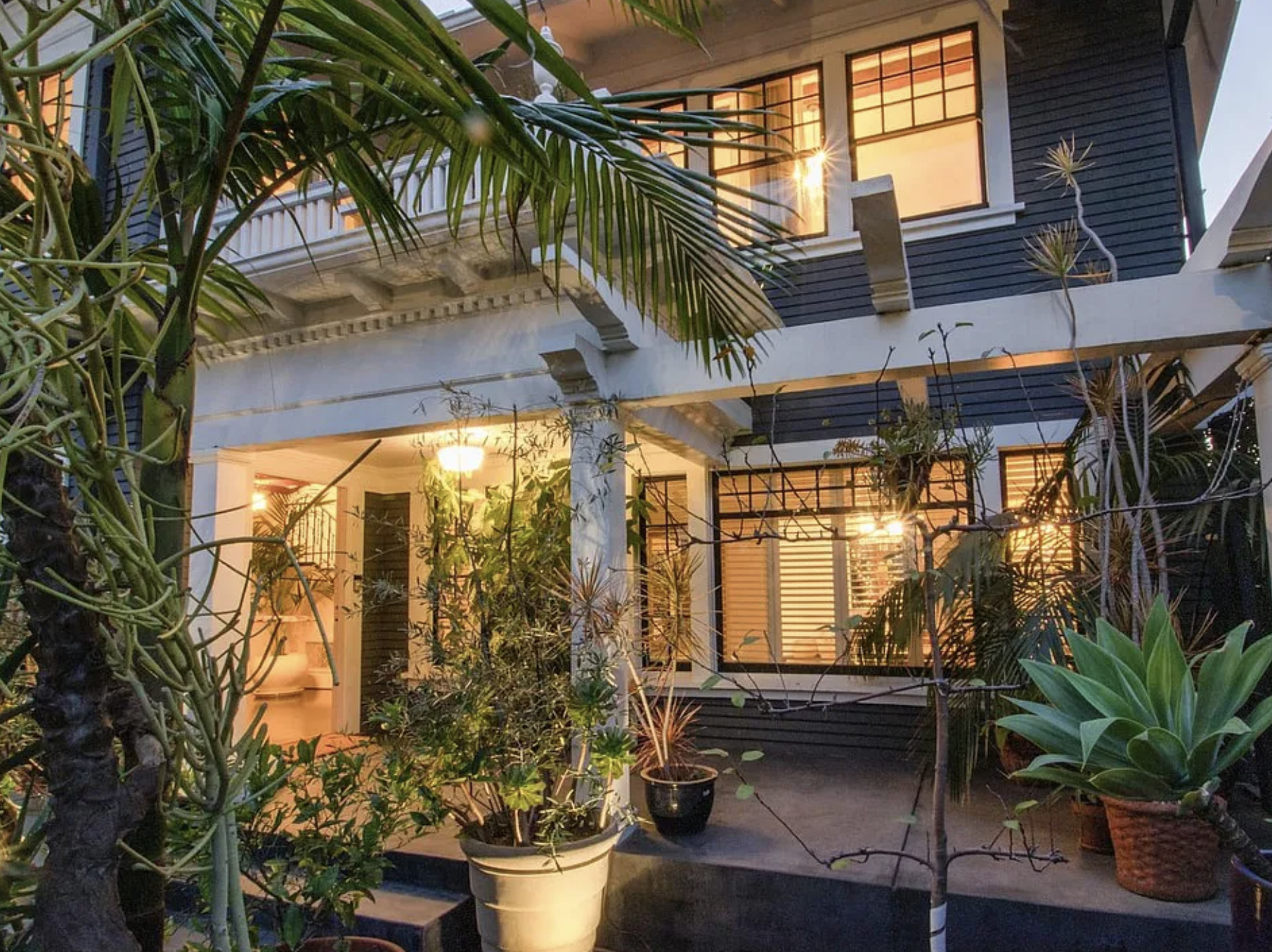 Current day street view of the house in the video.