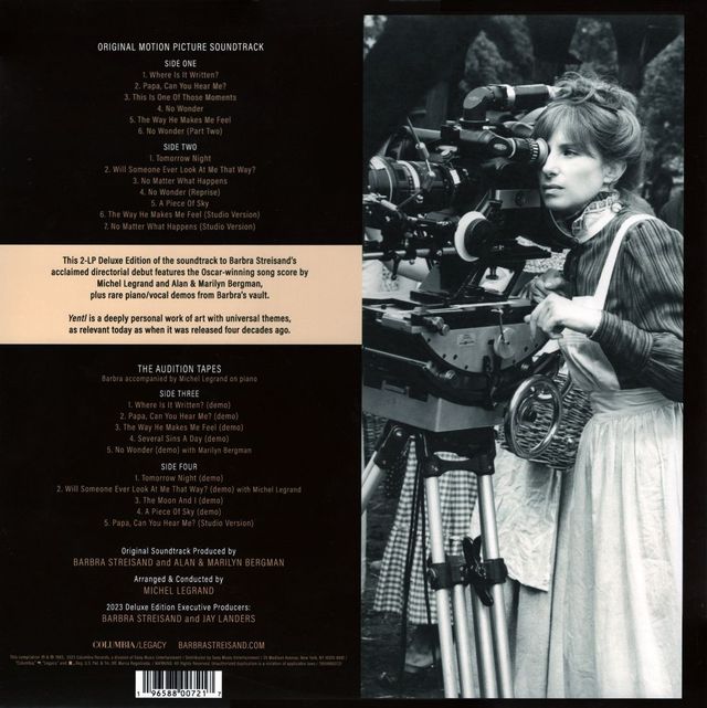 Barbra Archives | Yentl 40th Anniversary Deluxe CD/LP 2023