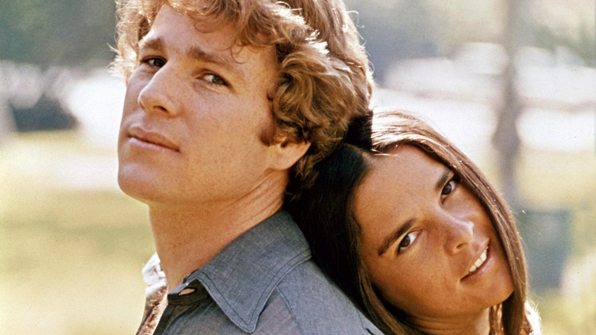 Ryan O'Neal and Ali MacGraw