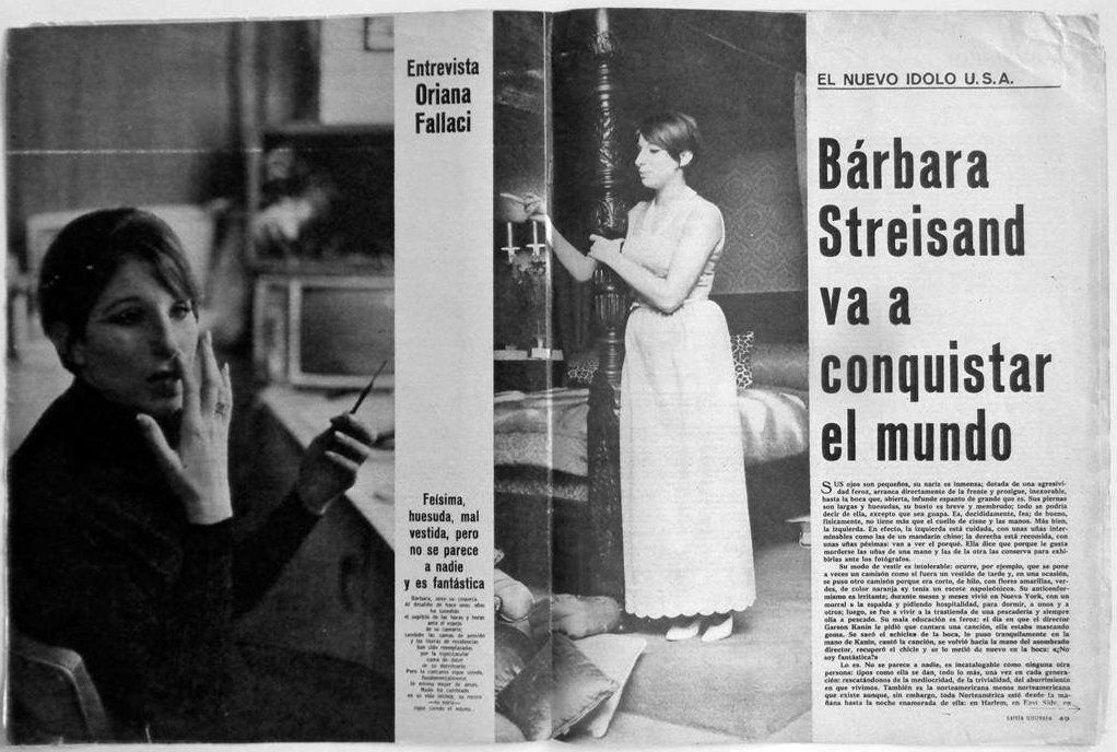 Streisand va a conquistar el mundo