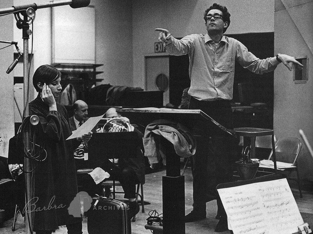 Michel Legrand and Barbra Streisand