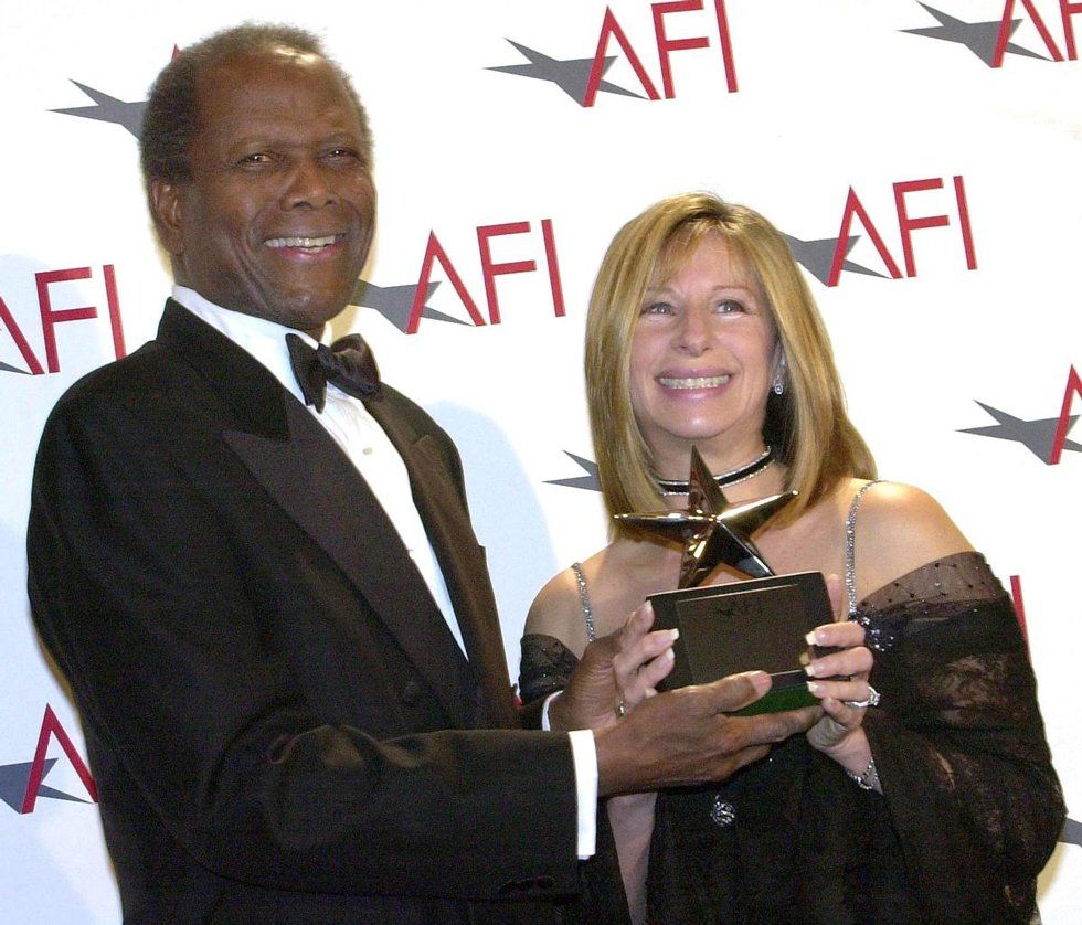 Poitier and Streisand