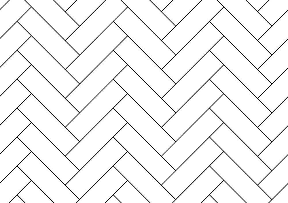 Paving Leeds - herringbone block paving drawing