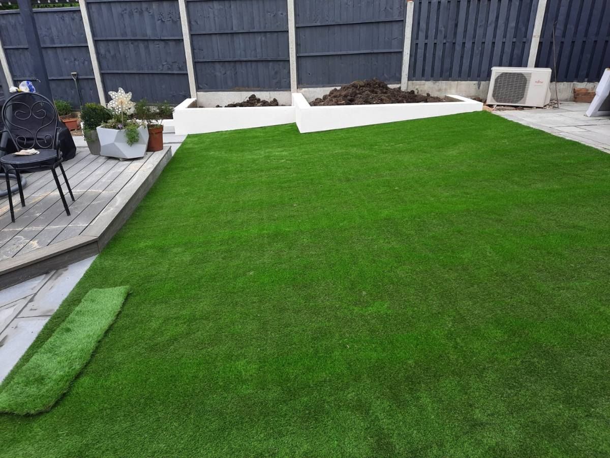 Paving Leeds artificial grass fitted in Leeds