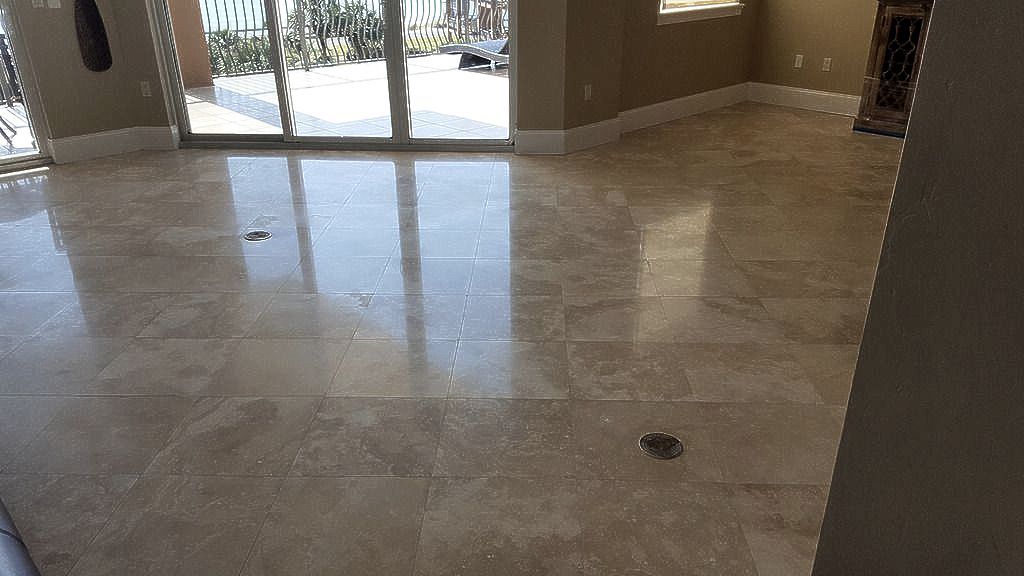 Shining Marble Floor