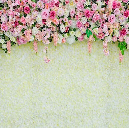 photo booth rental massachusetts flower wall backdrop
