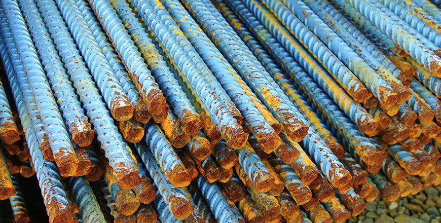 Pile of Metal Bars — NC & SC — Tucker-Kirby Co.