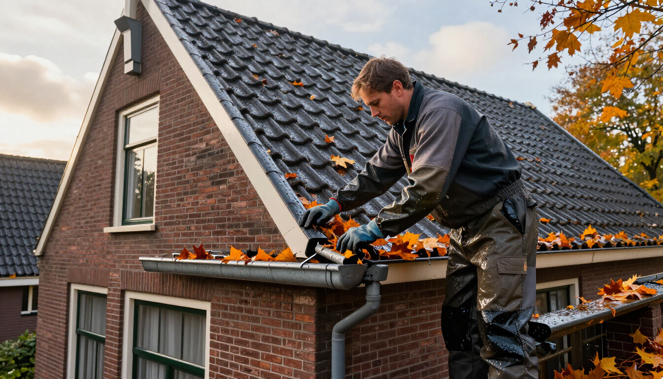 Klustips voor de herfst: onderhoud aan dak en dakgoot