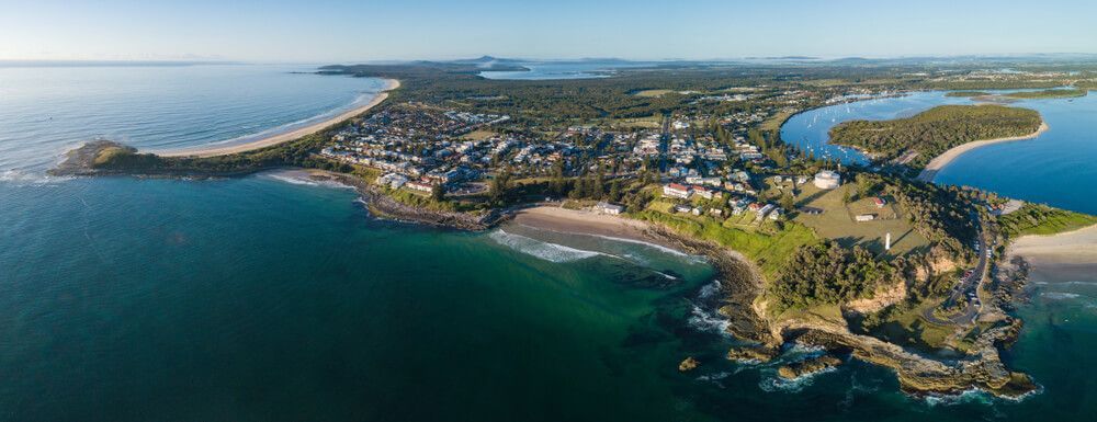 Yamba from the Sky — McCarthys Property Services in Yamba, NSW