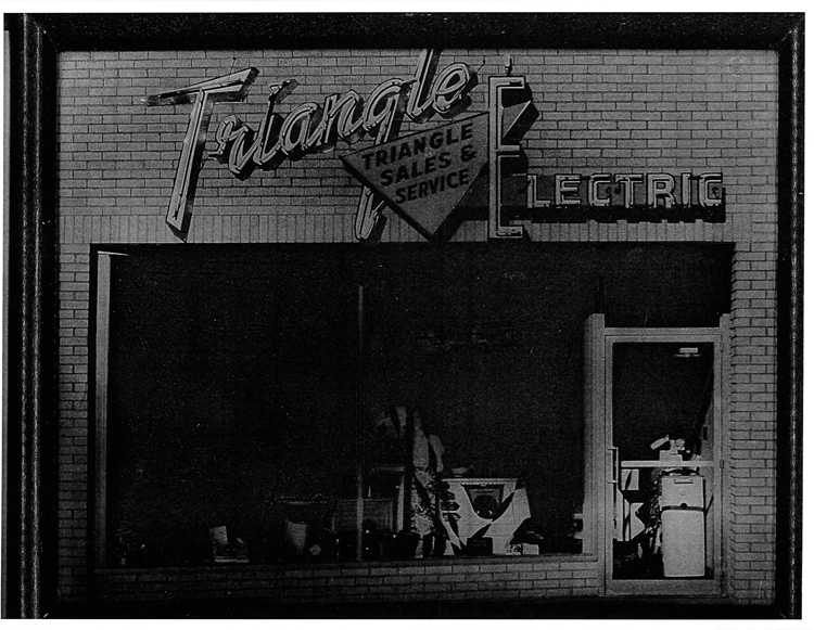 triangle electric in old newpaper article