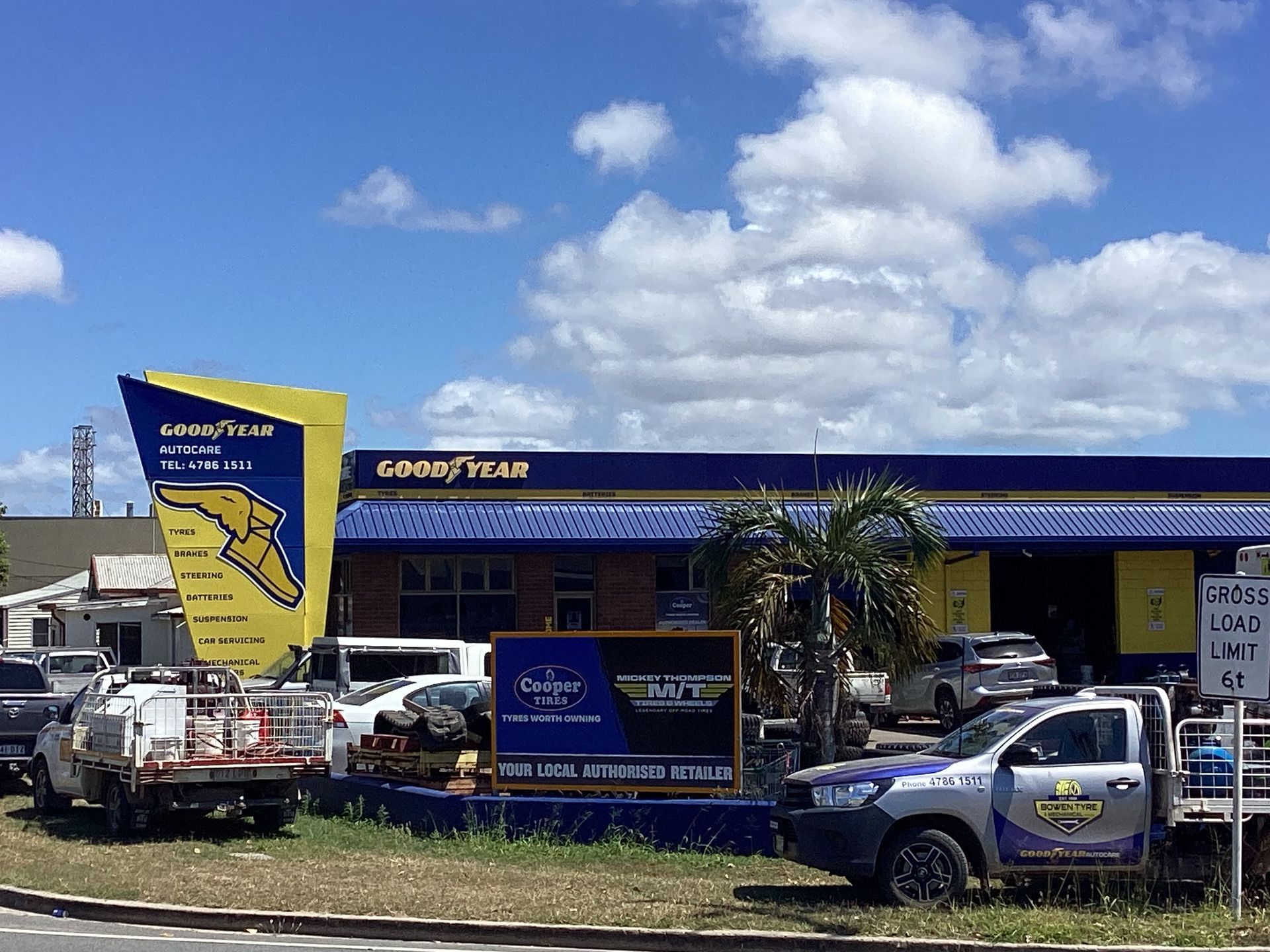 The Steering Wheel Of A Car — Goodyear Autocare Bowen in Bowen, QLD