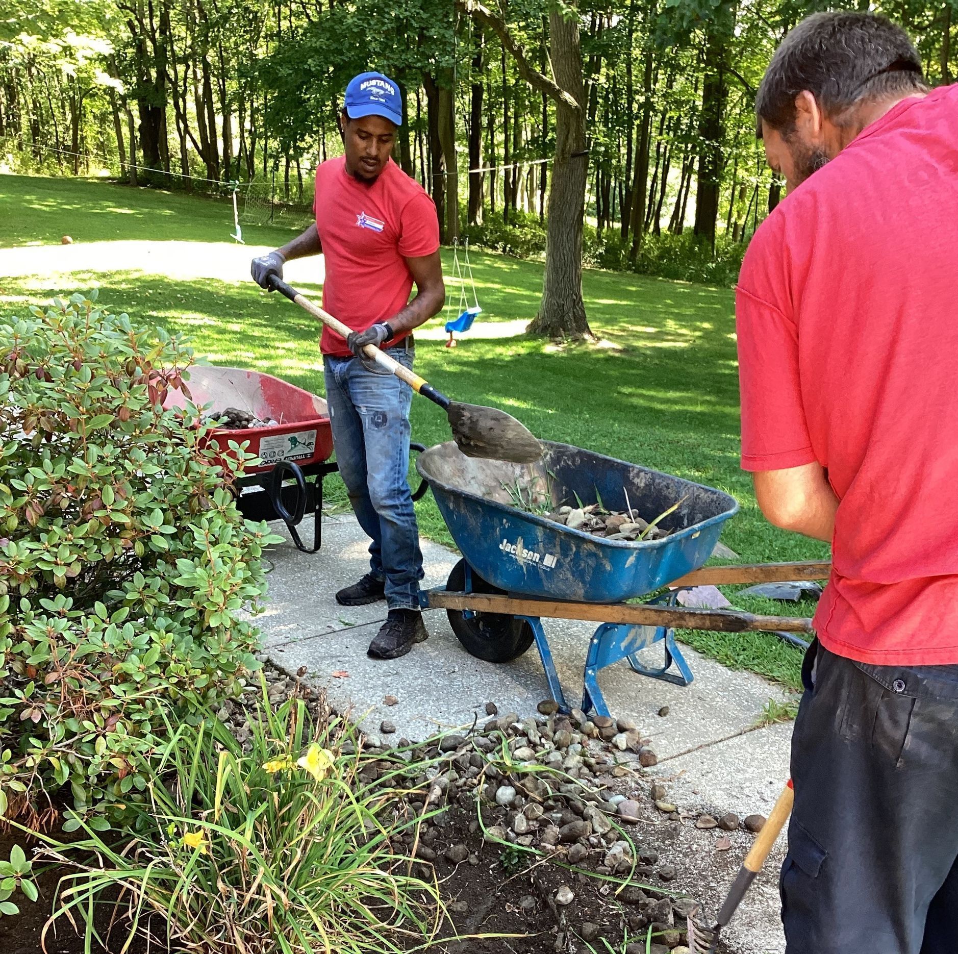 House Floral Garden — Erie, PA — Peterson’s Property Maintenance