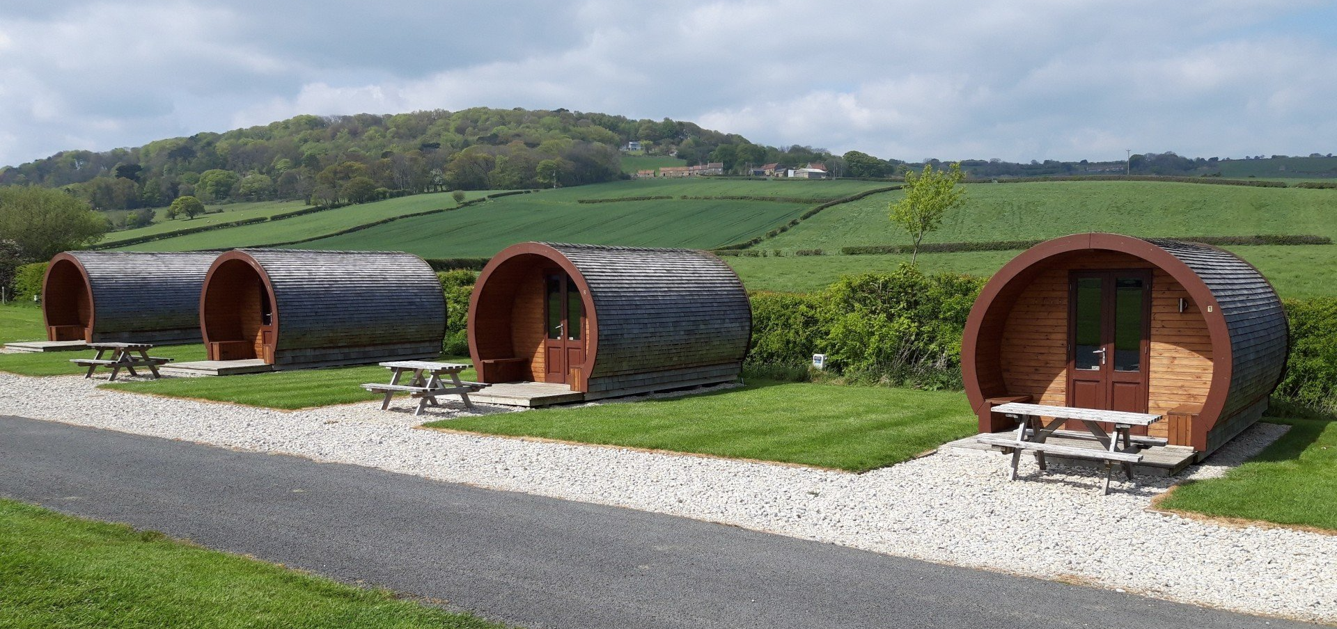 Our glamping pods