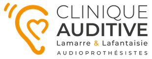 logo d'entreprise de la clinique auditive Lamarre & Lafantaisie audioprothésistes