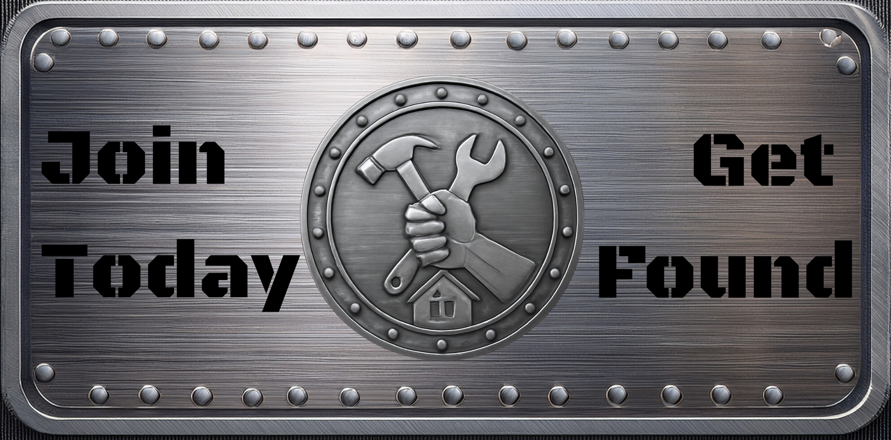 Gold badge reading “Get Listed on F.L. Green’s & Get Found Today”