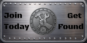 Gold badge reading “Get Listed on F.L. Green’s & Get Found Today”