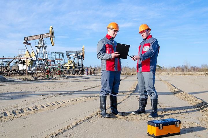 Two Worker Talking
