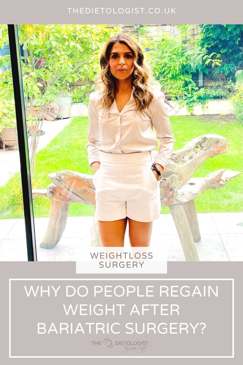 WHY DO PEOPLE REGAIN WEIGHT AFTER BARIATRIC SURGERY?