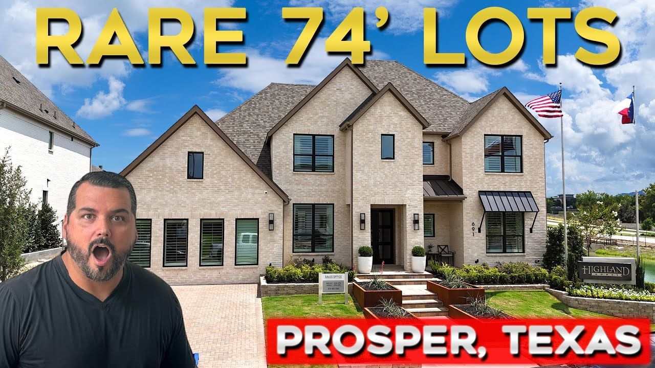 Man in front of a large house with