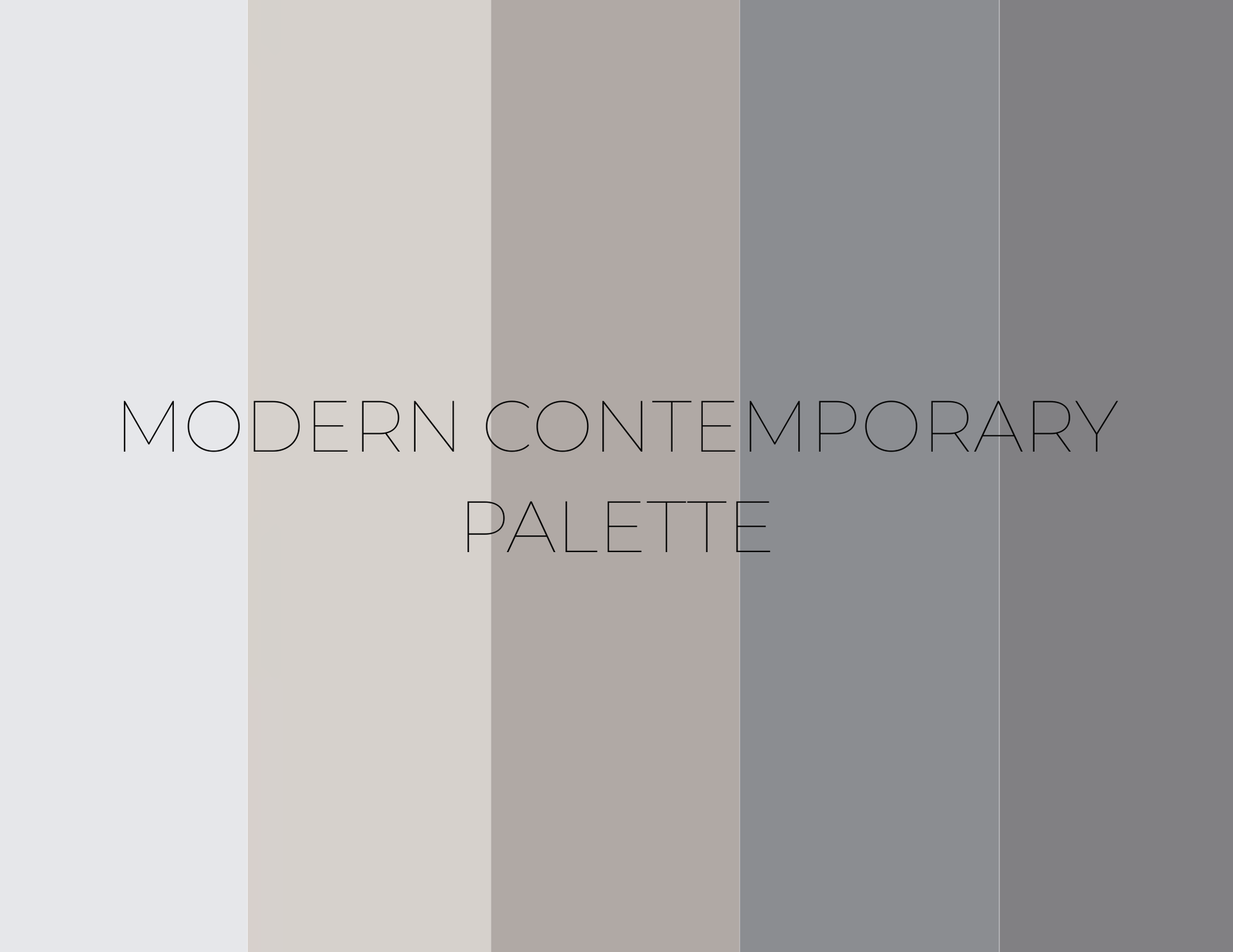 Paint Package 2 - Modern Contemporary