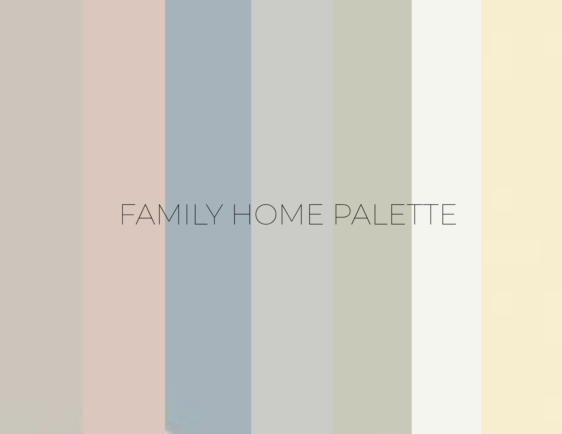 Paint Package 3 - Family Home