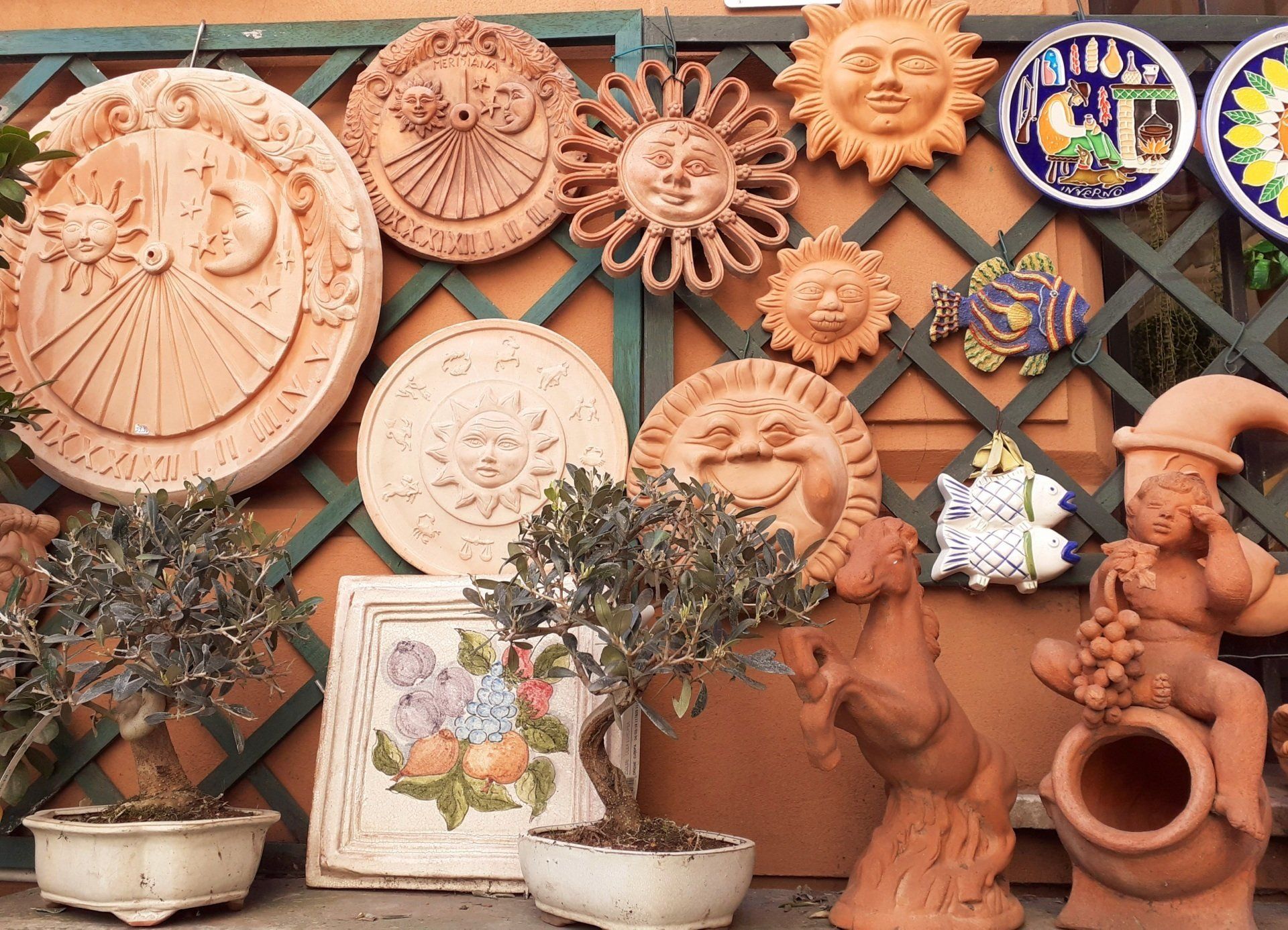 terracotta da giardino