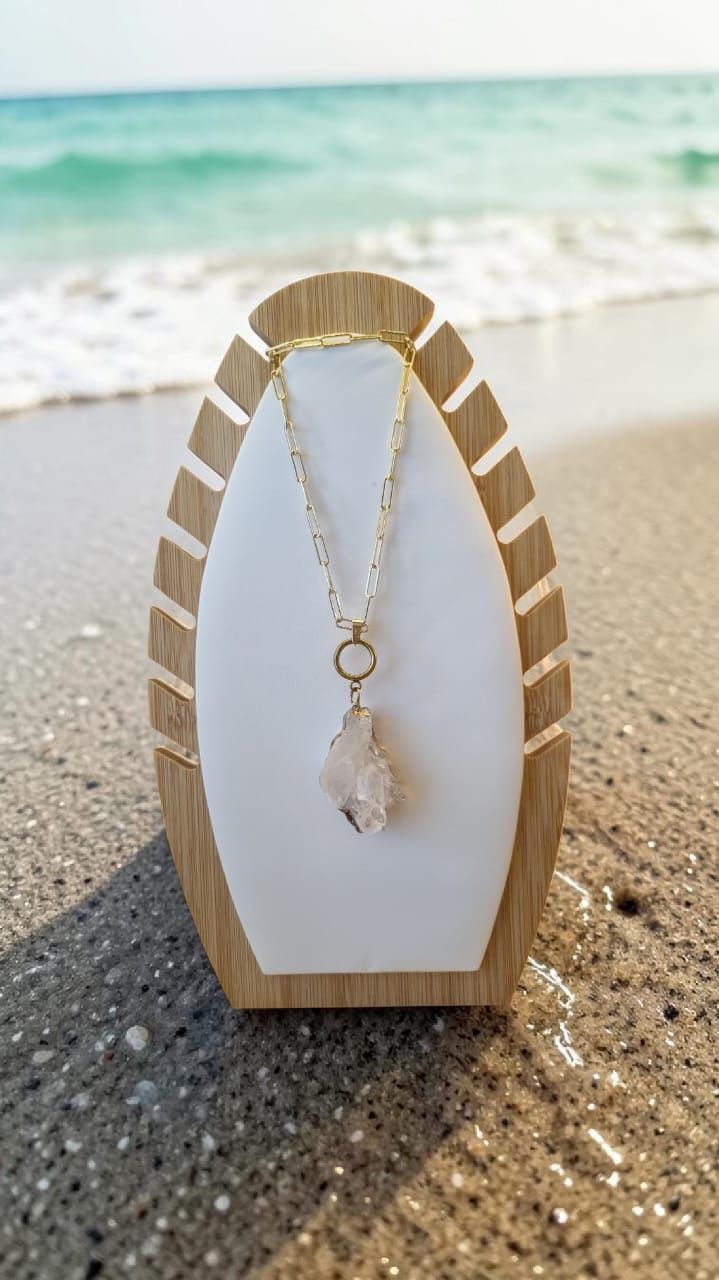 Collar Golden Cuarzo