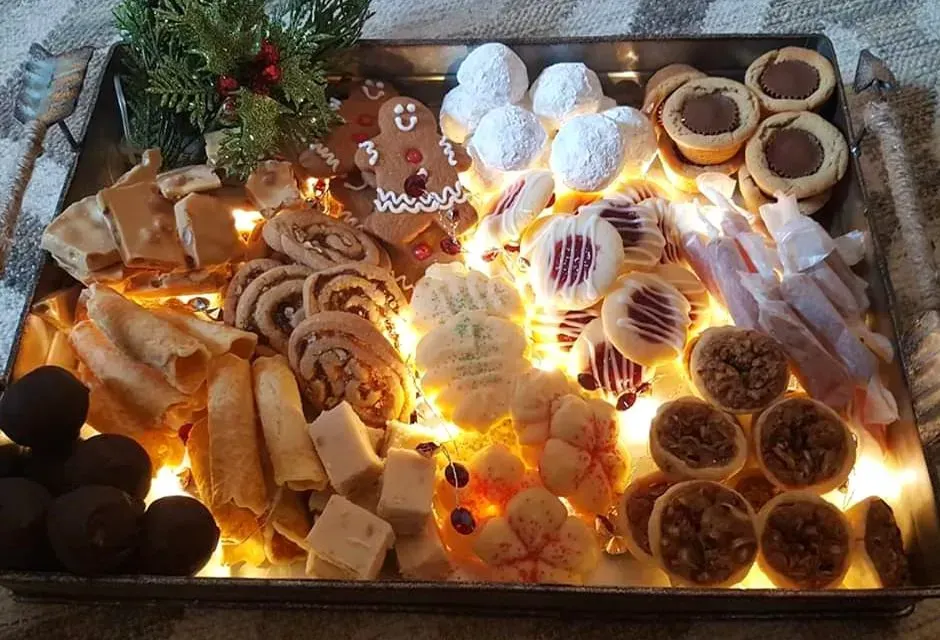 Cookies on the tray