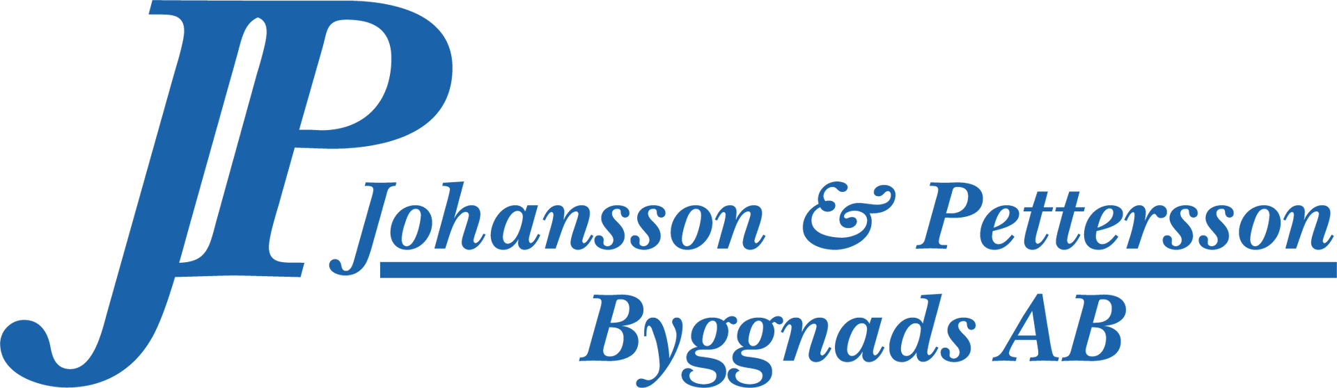 Logotyp för JP Bygg