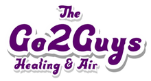 The Go 2 Guys Heating & Air logo