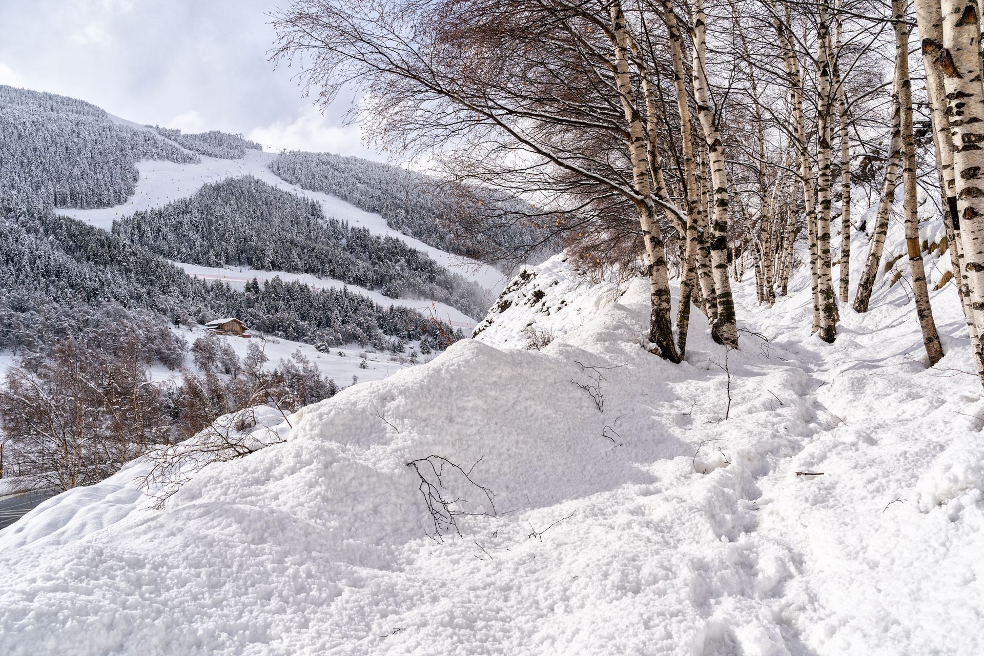 Andorra aeroport Senderos nevados