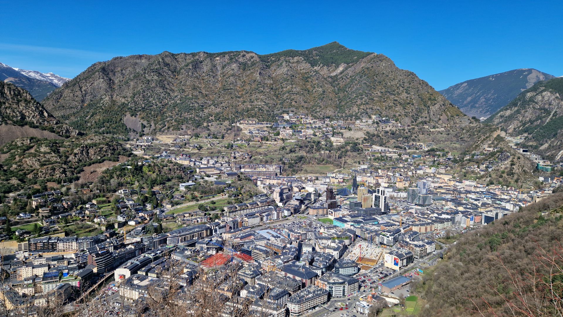 El valle de Andorra.